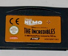 Finding Nemo + The Incredibles Gameboy Advance