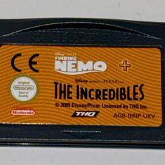 Finding Nemo + The Incredibles Gameboy Advance