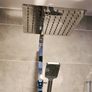 Chrome Luxury Square Shower Image 6