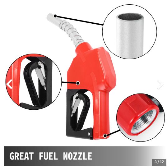 Self Priming Electric Oil Pump Transfer Fuel Oil Diesel 40l/m + Mechanical Meter