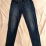 Levis 710 Super Skinny Jeans Size 27 Dark Blue Image 7