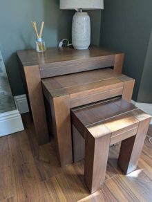 3 wooden side table