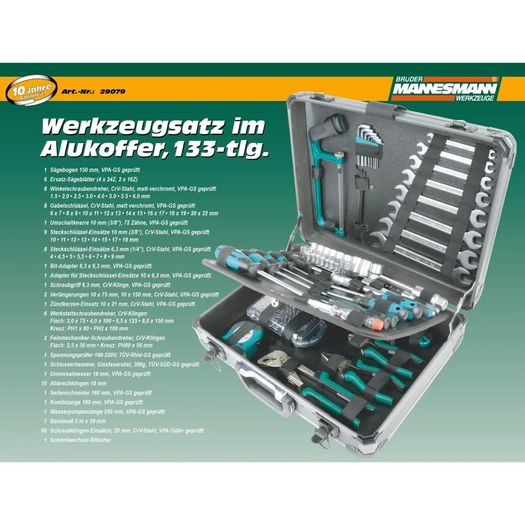 Bruder Mannesmann Piece Tool Case