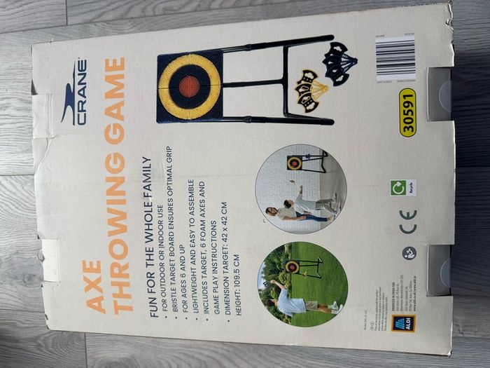 Crane Axe Throwing Game