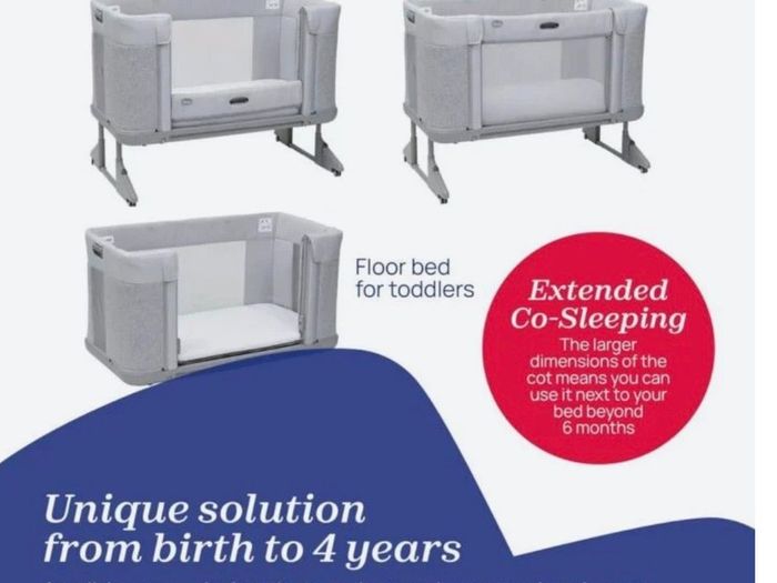 Chicco Next2Me Forever Bedside Crib & Cot