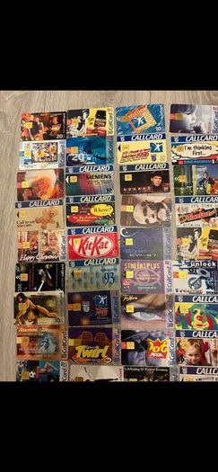 Call cards Irish all me doubles start at 1 euro each most are 2 euro each
