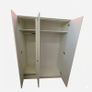 White and Oak Wardrobe - 3 Door Image 3