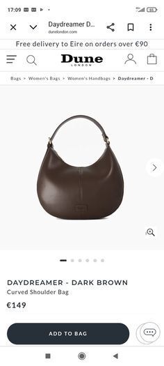 Dune shoulder bag