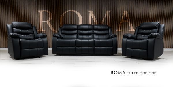 Sofa recliners set Roma sofa