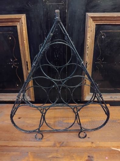 Metal 6 Bottle wine rack
