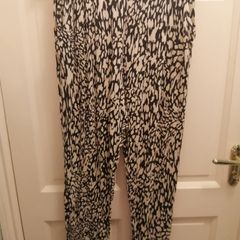 Leopard design elastic waist pants size 14