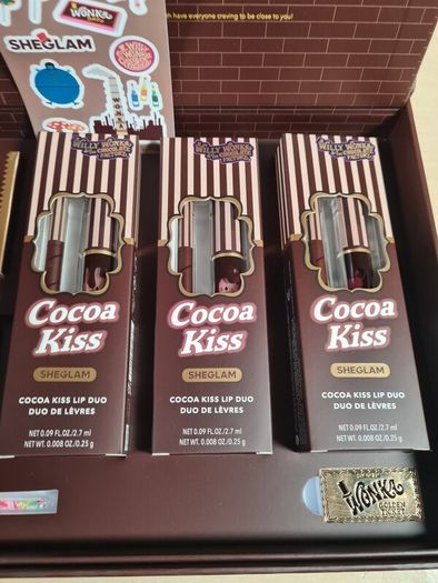 Sheglam X Willy Wonka Chocolate Factory Full Collection Make Up Set Brand New