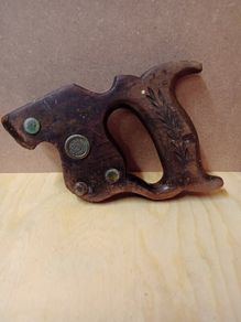 Warranted Superior - Wooden Saw Handle