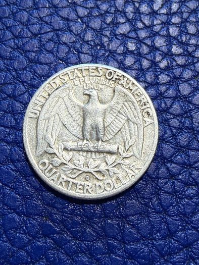 1961 Liberty Silver Quarter Coin