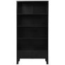 Bookshelf Industrial Black 90x40x180 cm Steel Image 7