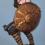 Kratos 14.5in Custom Statue Premium Hand Painted Collector Quality Image 4