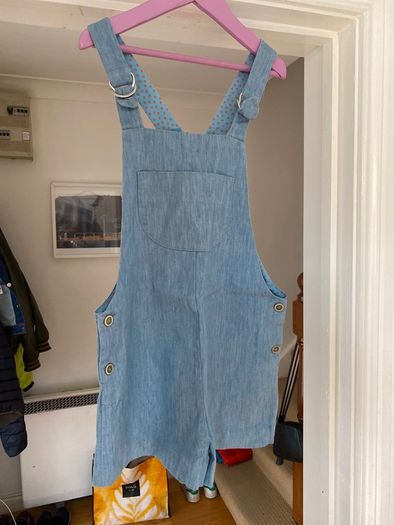 Zara Girls Dungarees Shorts
