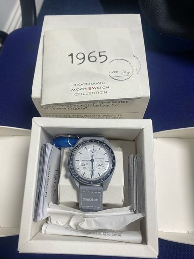 Swatch x Omega Bioceramic Moonswatch 1965