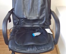office chair with back massager