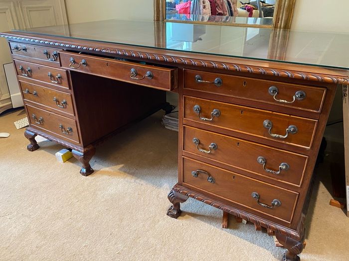 Antique Mahogany Desk