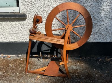 Vintage Ashford Traditional Spinning Wheel - Fully Serviced & Ready to Spin