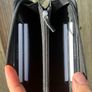 chanel black caviar small zip wallet Silver Hardware Image 7
