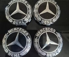Merc caps for new model BMW wheels (56mm) FREE POST