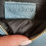 NEW Blue Leather Cross Body Bag Image 3