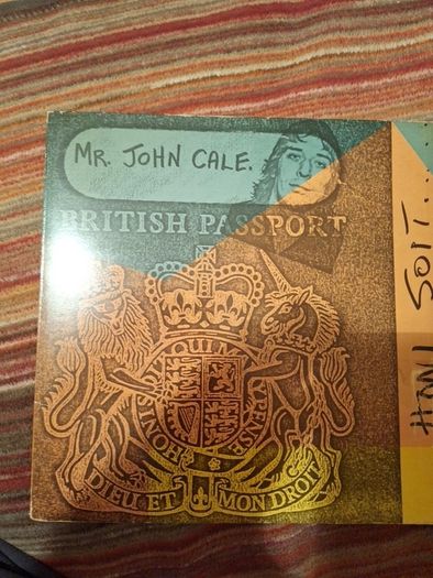 Vinyl John Cale Honi Soit