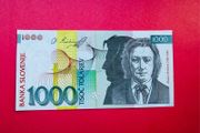 Slovenia. 1,000  Tolarjew  2000  Pick  22a . ( Uncirculated )
