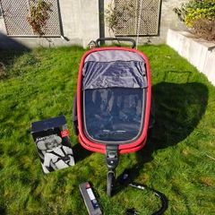 Hamax Outback Twin Child Bike Trailer and Baby insert