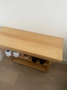 Vintage Style Shoe Bench