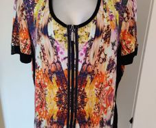 Cosima by No1 zipped blouse size UK20 EU48 Postage included