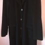 FAIRWEATHER Quality Brand Long Black Coat Image 3