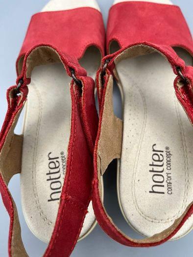 Hotter Shoes Macys - Strappy Sandals Wedges - Womens size 7 EU 41