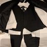 Black suit with patent shoes Image 5