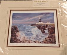 Hook Head Lighthouse art print - in plastic