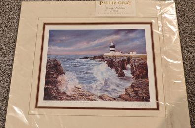 Hook Head Lighthouse art print - in plastic