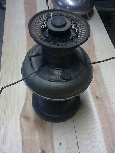 3 old lamps for spares or restoration