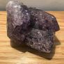 Cut Raw Natural Purple Mineral Rock Image 7