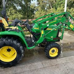 John Deere 3036E Compact + 300E Loader NO VAT