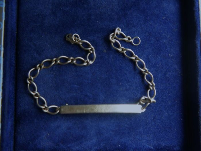 Vintage Sterling Silver hallmarked 925 Bracelet length 7" - 3,6g