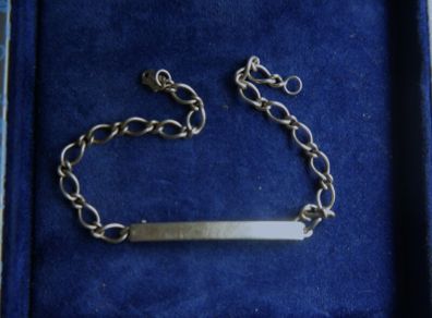 Vintage Sterling Silver hallmarked 925 Bracelet length 7" - 3,6g