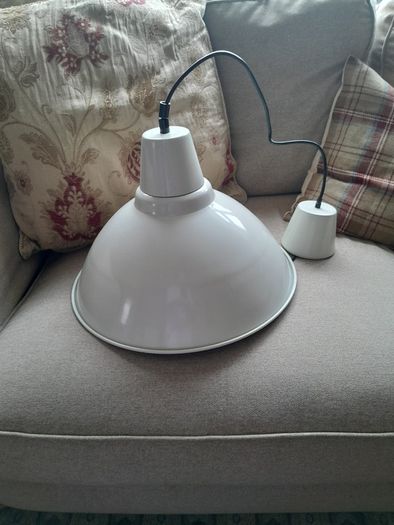3 industrial style lights