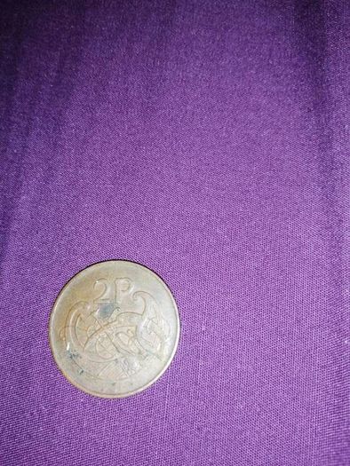 Selection of irish coins