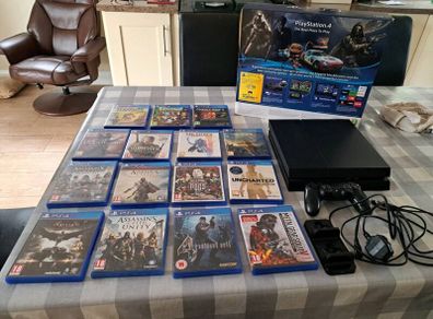 PlayStation 4 Console Bundle Mint + 15 Top Games