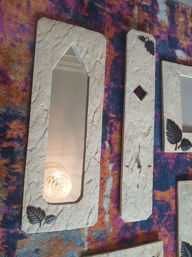 newgrange frames, clock, mirror