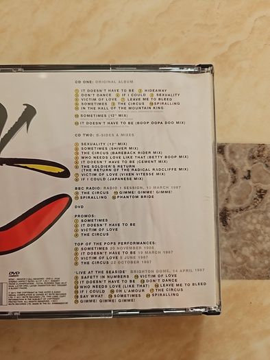 Erasure 2CD + DVD Boxset  - The Circus