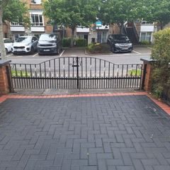 steel gate for garden measurements included