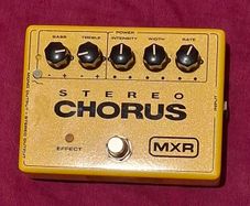 MXR M134 Stereo Chorus  Pedal